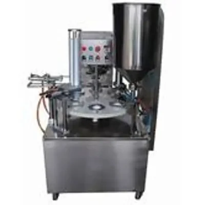 Commercial Automatic Plastic Cup Filling And Sealing Machine